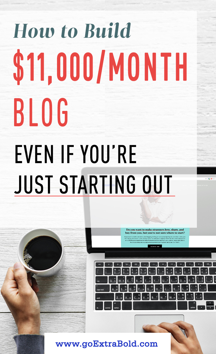 How to build 11000 a month blog